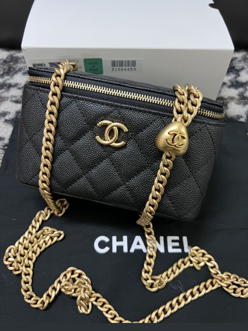 Ch*el cosmetic bags